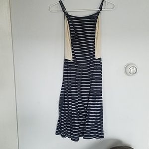 Maurices blue and white striped dress